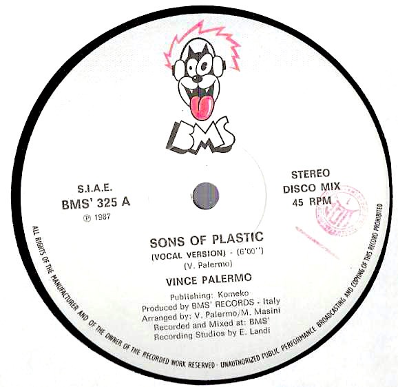 Now playing: Vince Palermo - Sons Of Plastic